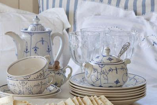 There's alot to be said for a tea tray in bed. – Spinelli